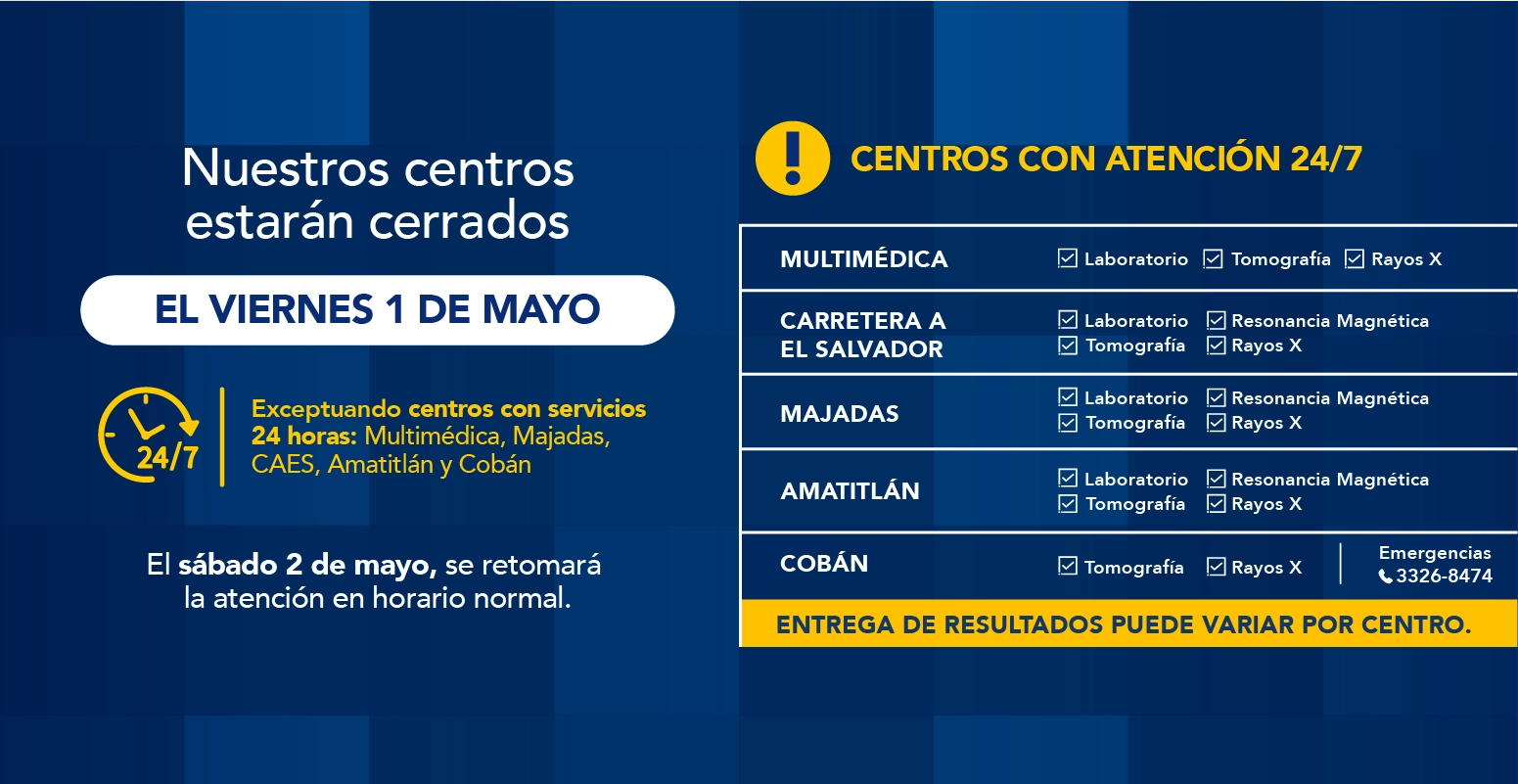 Asueto 1 de Mayo 2026