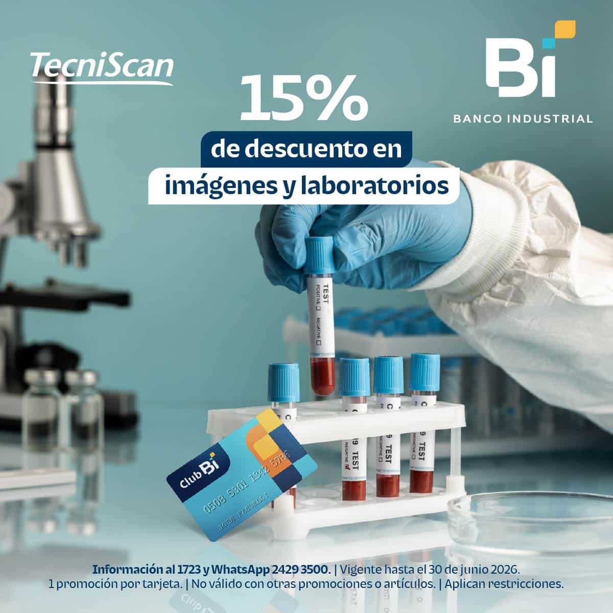 15% con BI