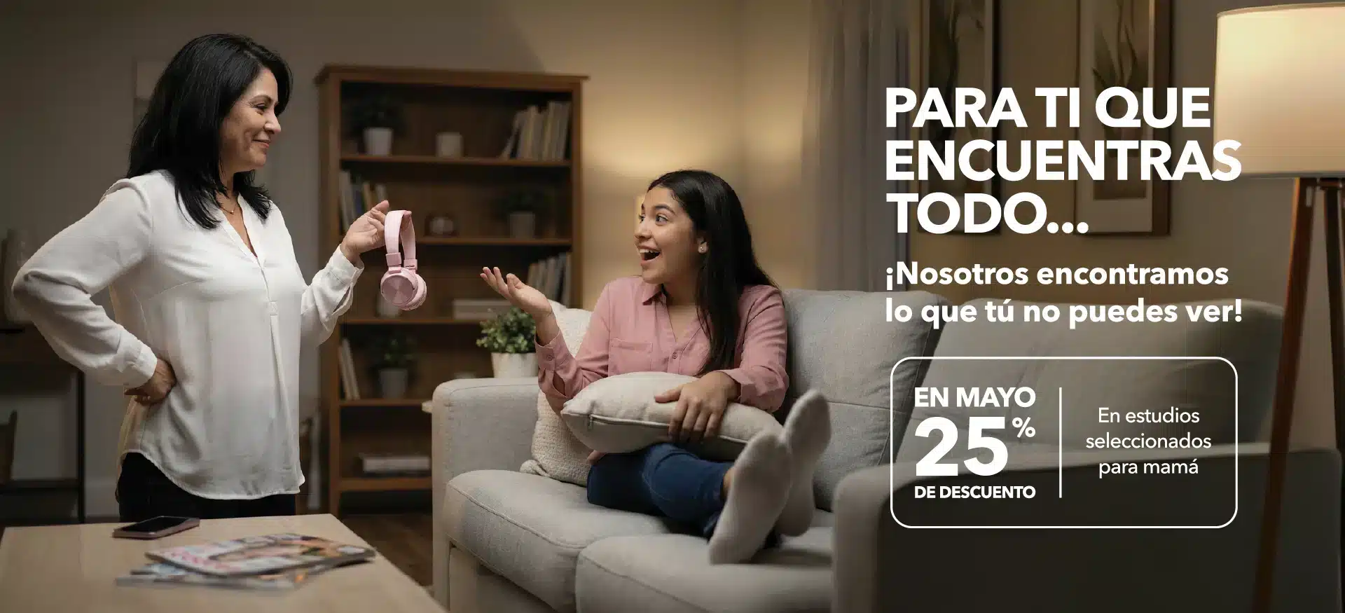 En Mayo 25% de descuento